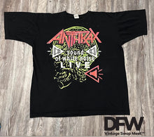 Load image into Gallery viewer, ANTHRAX &#39;Sound of White Noise Live&#39; Vintage T-Shirt