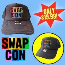 Load image into Gallery viewer, SWAP CON x DFWVSM 6 YEAR ANNIVERSARY TRUCKER HAT